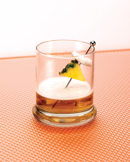 Coconut Pineapple Rum Foam