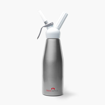 Kitchen Whipped Cream Dispenser 1 Quart - Silver (1L)